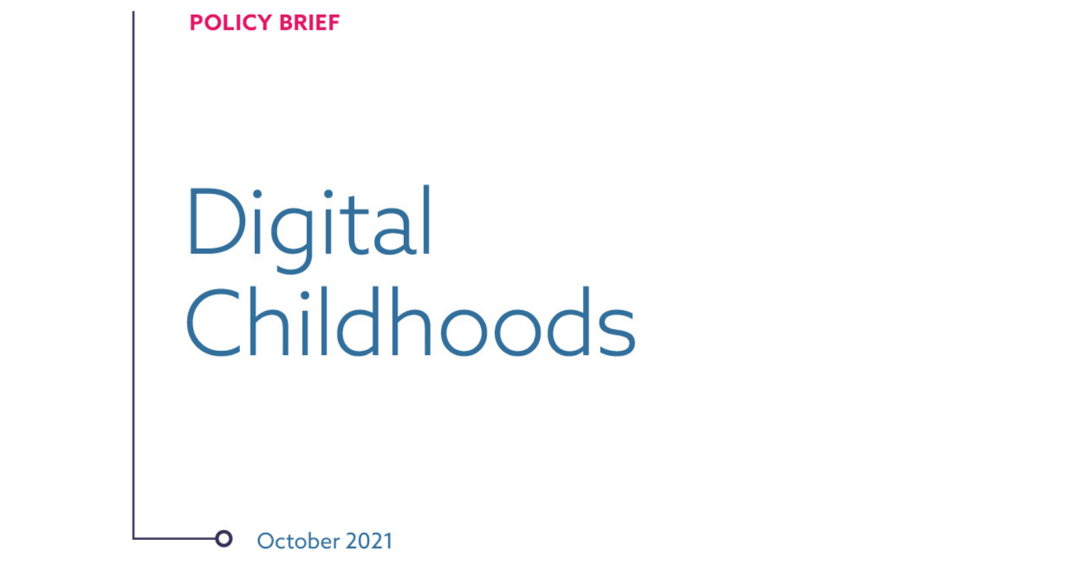 Policy Brief - Digital Childhoods