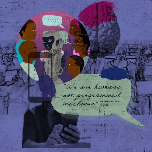 “We are humans, not programmed machines” by Ndinaelao Moses