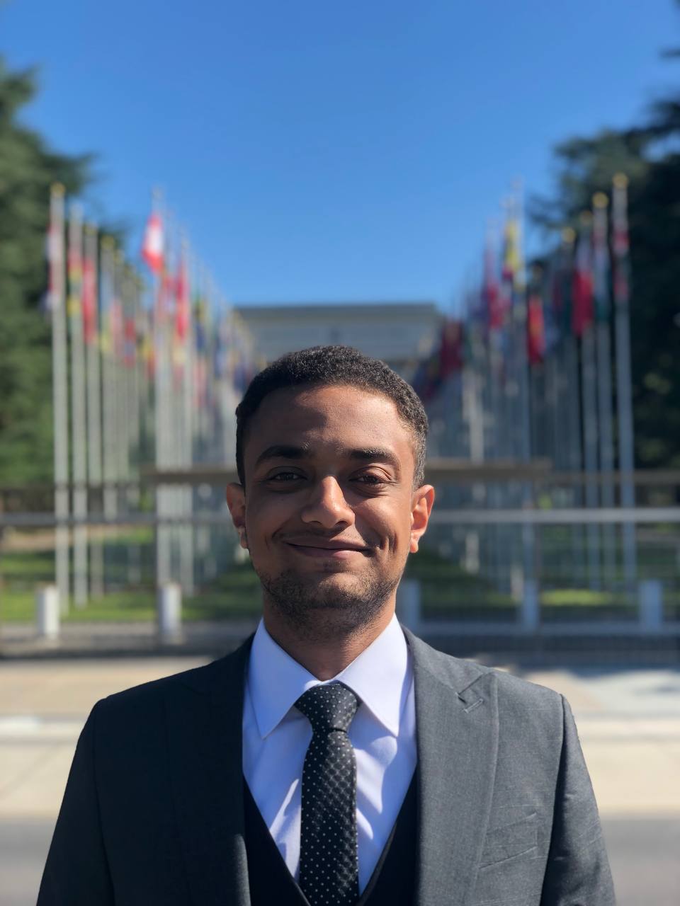 Adham Osama, Inês Viva and Fatima Mohammed